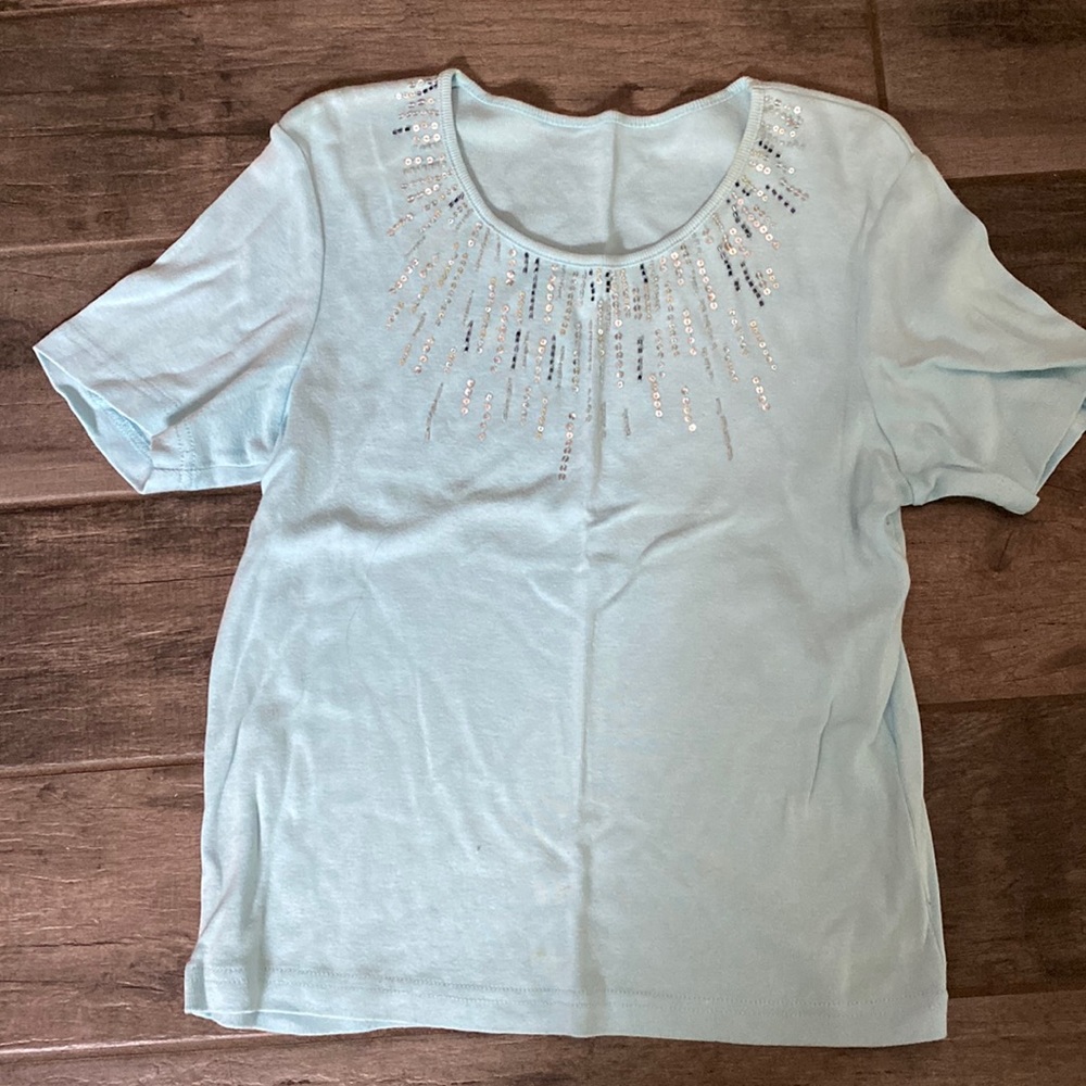 Blue shirt